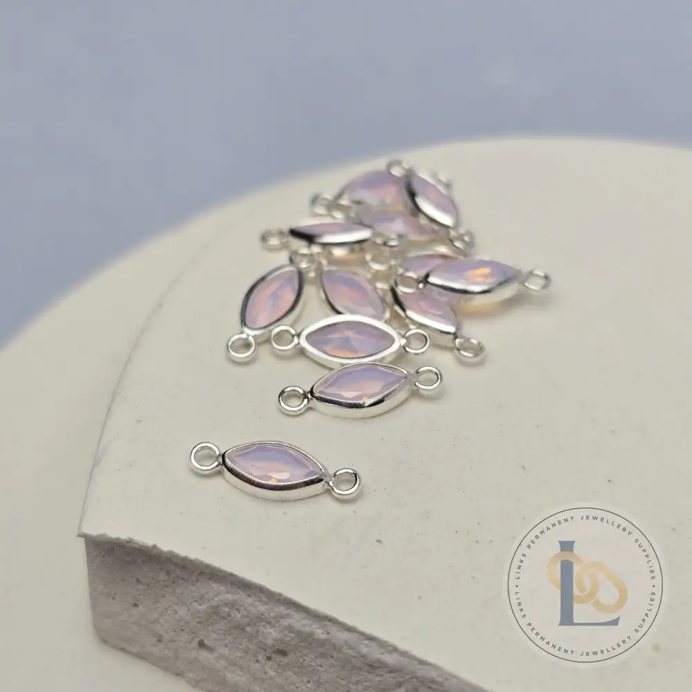 6mm Marquise Opal Connectors - Image 7