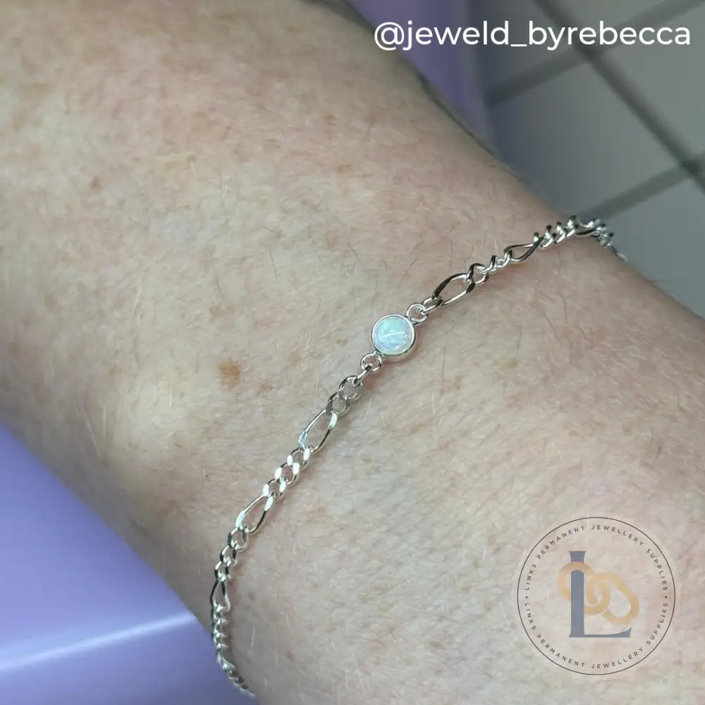 2.4mm Chunky Figaro Chain - Image 6